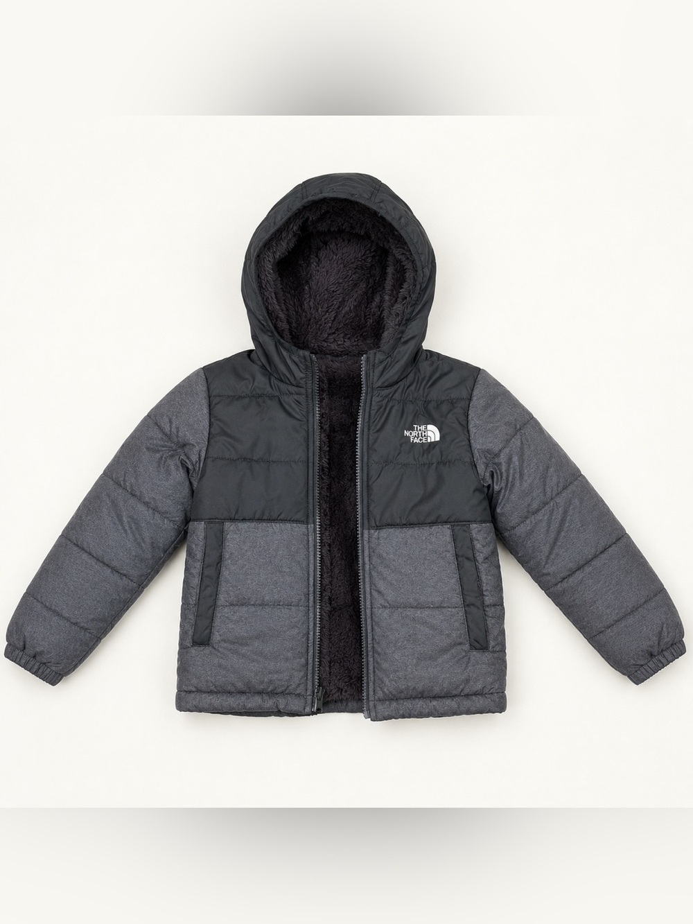 The North Face 2T Reversible Fleece-Lined Hooded Jacket